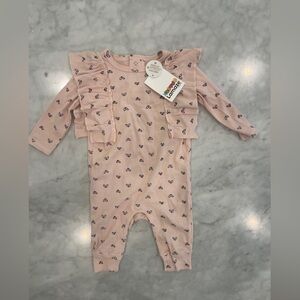 Lamaze Pink Heart Bodysuit